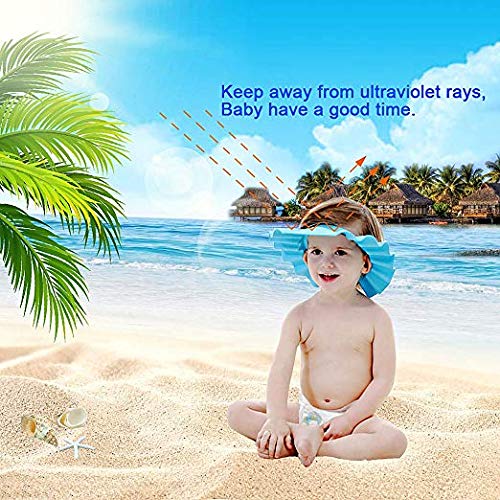 Taotao baby šampon za zaštitu tuširanja Vodootporna hat za kupanje Djeca Podešavanje šamponiranja Podešavanje kape za uši za uši za uši