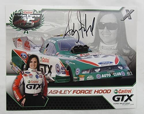 Ashley Force potpisao automatsko autogram 8x10 fotografija VIII - AUTOGREMENA NASCAR Photos