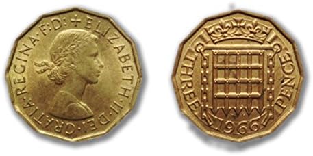 Stampbank kovanice za kolekcionare - 1966. Engleska pobjednika Svjetskog kupa u godini Godina tri peni komada / tripanča