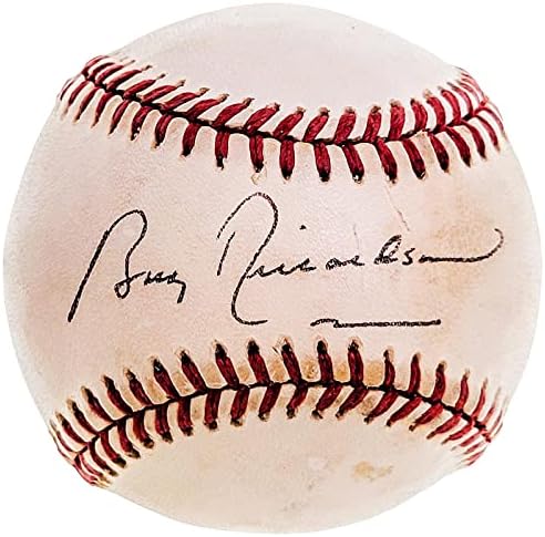 Bobby Richardson autografirao je službeni Al Baseball New York Yankees JSA # H93883 - AUTOGREMENA BASEBALLS