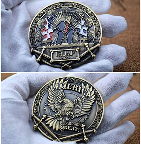 Donald Trump Challenge novčić, komemorativni novčić Trump Back America, artikal sakupljanja dizajniran za