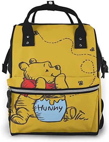 Ichika Nakano slatka torba za pelene Cartoon torba za pelene ruksak medvjed mama vodootporne velike torbe