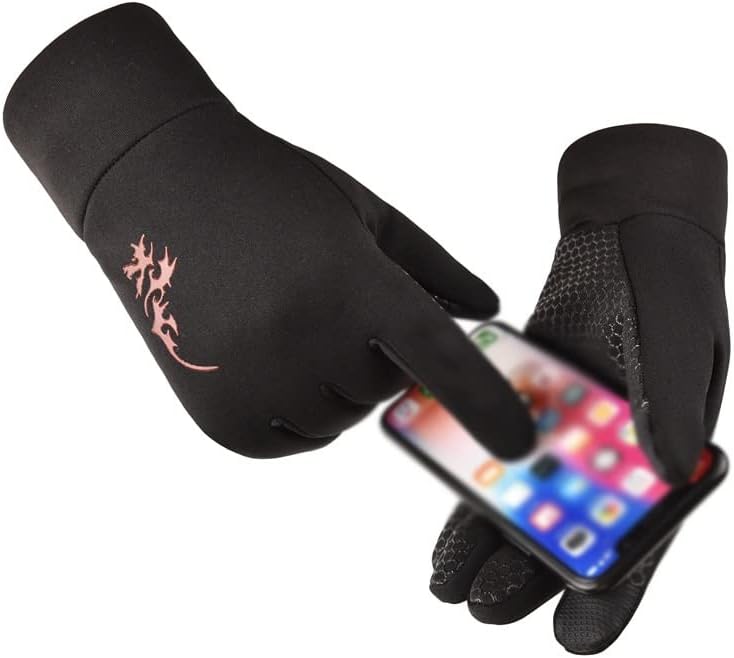 N / A sportske rukavice za biciklizam na otvorenom muške jesenji i zimski Neklizajući ekran osetljiv na dodir sa punim prstom i baršunaste duge rukavice za duge prste