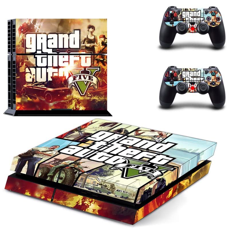 Za PS4 PRO - Game Grand GTA krađe i Auto PS4 ili PS5 kože naljepnica za PlayStation 4 ili 5 konzola i kontroleri