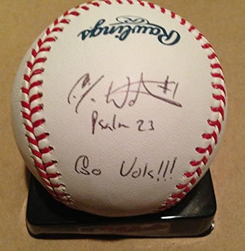 C.J. Watson potpisao je OMLB bejzbol autografirana PSA JSA zagarantovana COA CJ Tennesse - autogramirane