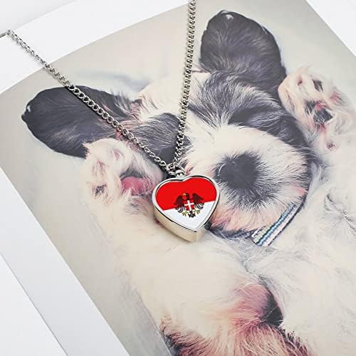 Zastava Beča nakit za kremaciju kućnih ljubimaca za pepeo spomen urna ogrlica privjesak za uspomenu za psa