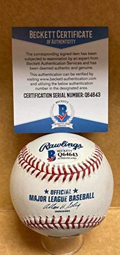 Art Shamsky New York Mets potpisao je autogramirani M.L. Baseball Beckett Q64643