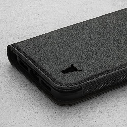 TORRO kožna torbica kompatibilna sa iPhoneom 11-torbica za novčanik od prave kože / poklopac sa funkcijom držača kartice i postolja