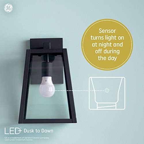 Ge LED+ Dusk do Dawn LED paket sijalica, dekorativne sijalice, A19 sijalica, sijalice sa senzorima sunčeve svetlosti, meka Bela