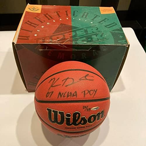 Kevin Durant 2007 NCAA Igrač godišnje Rookie potpisao košarku Uda - autogramirane košarkama