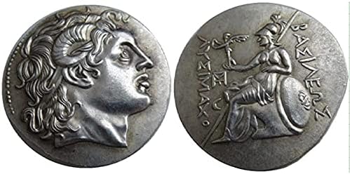 Srebrni grčki novčići strani imitacija srebrne prigodne kovanice amaterski kolekcija rukotvorina Suvenirnica
