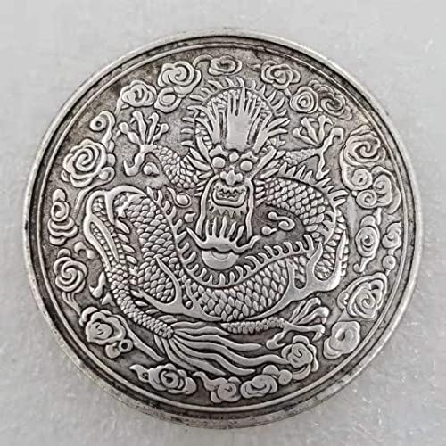 Starini zanati zadebljani guangxu daqing stari srebrni dolar 0360