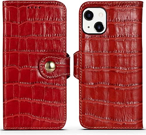 Ankang Crocodile Pattern flip phone Cover, za Apple iPhone 14 case Wallet 2022 kožna Folio torbica za telefon
