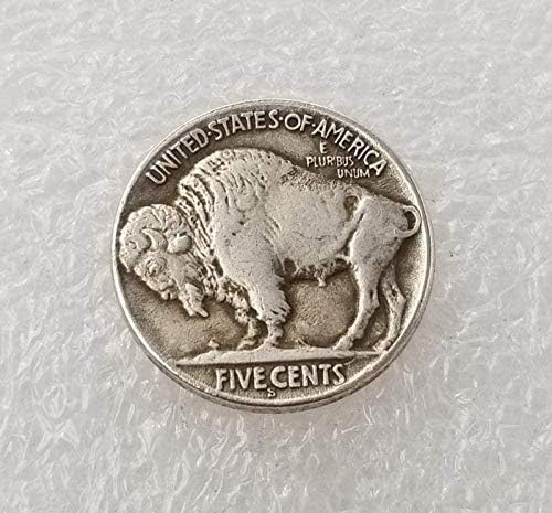 1936. Wanderer srebrni poklopljeni novčići Buffalo srebrni dolar za kućni sobni uredski dekor