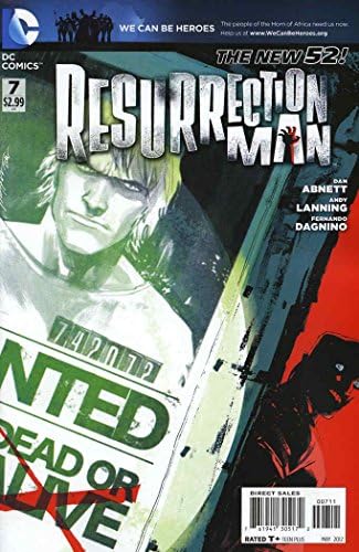 Resurrection Man 7 VF / NM ; DC strip / Novi 52 Abnett Lanning