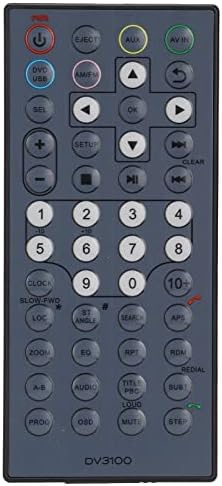 Daljinski upravljač audio sistema, DV3100 Universal Remote Remote Remote, za fursion, kompatibilan sa DV3100