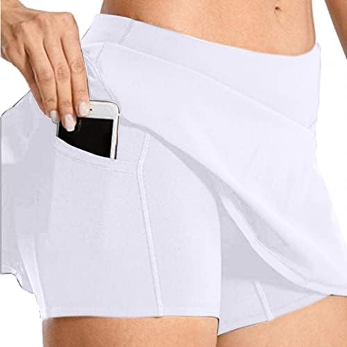 Ženske kratke hlače sa džepovima Workout Athletic Teretana joga kratke hlače za žene sa oblogom