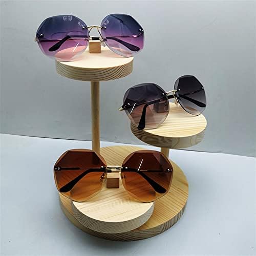 Krivs Sunčane naočale Organizator Creative Stickes Stilt Stilt Slatko drvo Polica showcas Dekorativni ornament