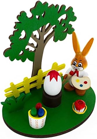 Bestpysanky Artisan Bunny Slikarstvo Uskršnje jaja figurice 4,2 inča