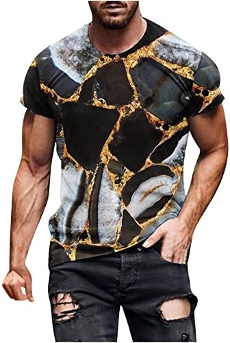 T majice za muškarce Tiger tiskane košulje za divlje životinje s kratkim rukavima grafičke majice-Novelty