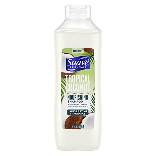 Sueve Essentials Hranjiv šampon za suhu kosu tropski kokos infuziran sa ekstraktom kokosa i vitaminom E