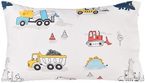 J-Pinno Dinosaur Građevinski radovi Digger automobili Slatka udoban zabavan list za krevet za djecu Dječji