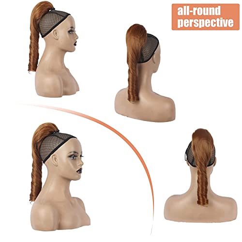 CINHOO14Inch Spiral Curl kratki vezica rep produžetak za crne žene klip u rep, kosa rep komad kose frizure