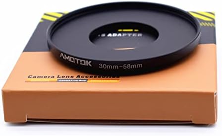 30 mm objektiv na 58 mm adapter za objektiv kamere, 30 mm do 58 mm Korak brzih prstena, kompatibilan sav