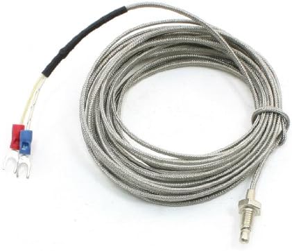 Nesho 5m 16,4ft kabel 4,5 mm x 10 mm senzor E tip temperature termoelementa