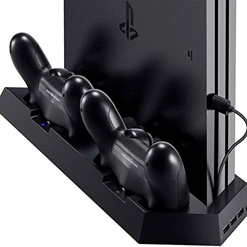 SSEDEW za PS4 Pro Slim Stand vertikalno hlađenje kontroler punjača stanica za punjenje stanica
