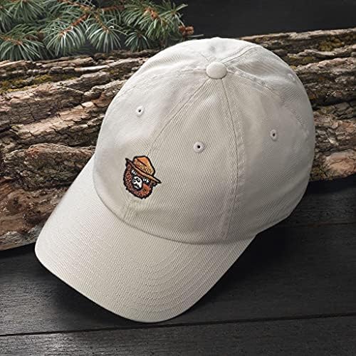 Američki Needle Smokey Bear podesivi kaiš za kopču Bejzbol Tata šešir, Micro Slouch kolekcija, kamen