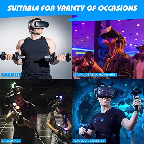 I-FSK VR maske za oculus Quest 2 dodatna oprema, VR Poklopac maske za oči Podesivi za VR slušalice, prozračna