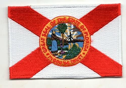 Državna zastava Florida 3 Gvožđe na flasteru