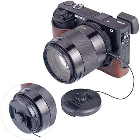 Vizemo 5-pakovanje poklopca poklopca protiv gubitka, kapa za leće za povotni čuvar za DSLR kameru