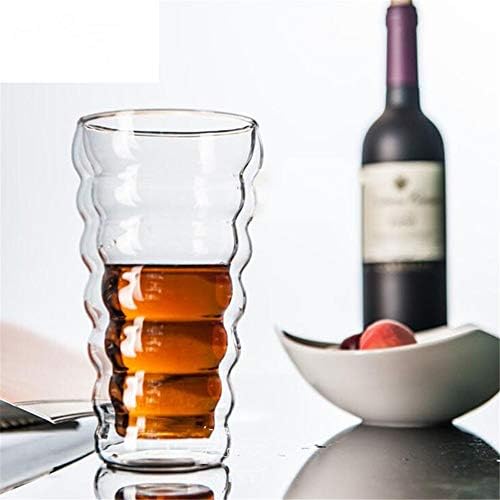 Naočare za piće Set od 4 stakla sa dvostrukim zidovima izolovana šolja viski piće koktel Vino Pivo čaša