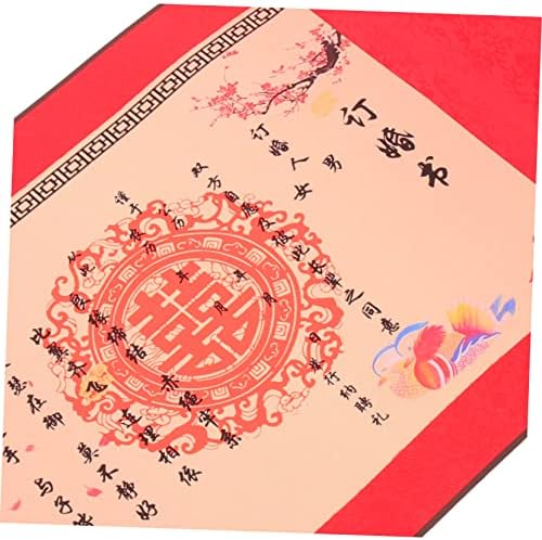 STOBOK SCROW DUILIAN certifikat Kineski vintage vjenčani tisak crvena za pisanje papira Svečani feniks angažman