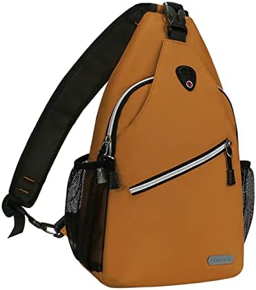 MOSISO Sling ruksak, višenamjenska torba preko ramena putna planinarska torba