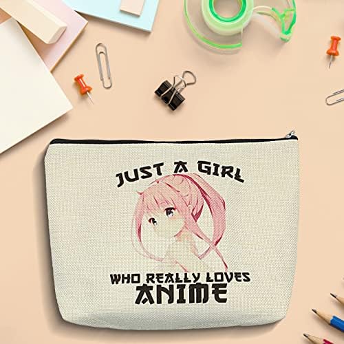 Raumaxe Anime fanovi čine torbu Anime poklon za žene djevojke samo djevojku koja jako voli anime kozmetičku