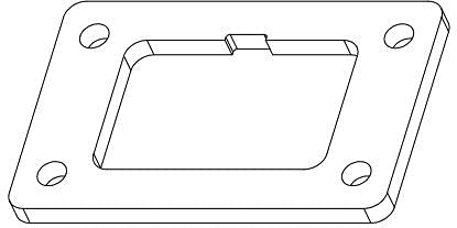 AT12-L012-GKT, priključak za priključak za brtvu ravno EPDM gume Black Box
