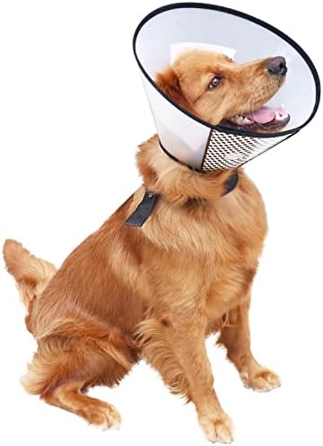 QIYADIN Plastic pet Recovery Collars & konusi za pse i mačke nakon operacije podesivi konus za vrat psa