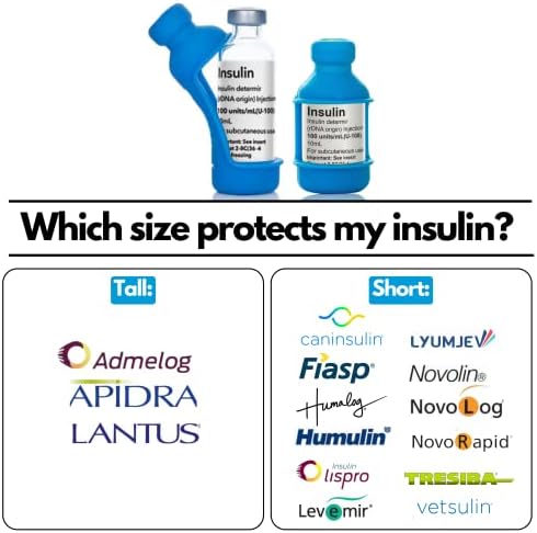 Boplija sigurna inzulinska boca / rukav za dijabetes, nikad ne rizikuju razbijanje vašeg inzulinske bočice,