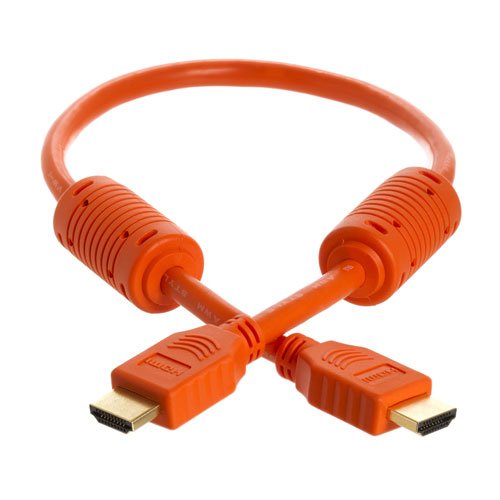 Cmple - brzi HDMI kabel sa feritnim jezgrama 28AWG, narandžasta
