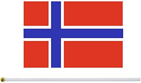 Ručno rukovanje rukom MALO MINI ZASTAVA Norveška zastava Norveška zastava zastava zastava za zastave Nacionalne