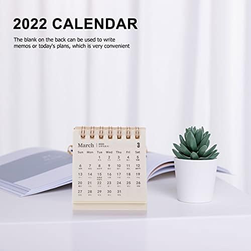 Nuobesty Desk kalendar 2022-2023 Desk kalendar 2022-2023 Desktop kalendar 1pcs 3. 1 2022 Desk kalendar 2022