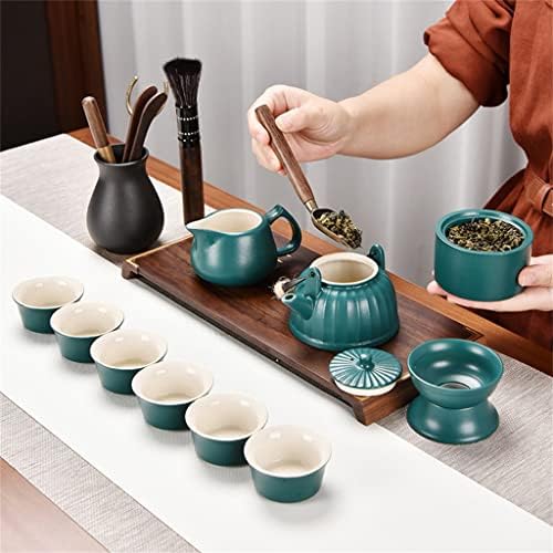HDRZR keramički čajnik Teacup Office Teapot Kung Fu Tea set za prijenosni putnički kućni set čaja