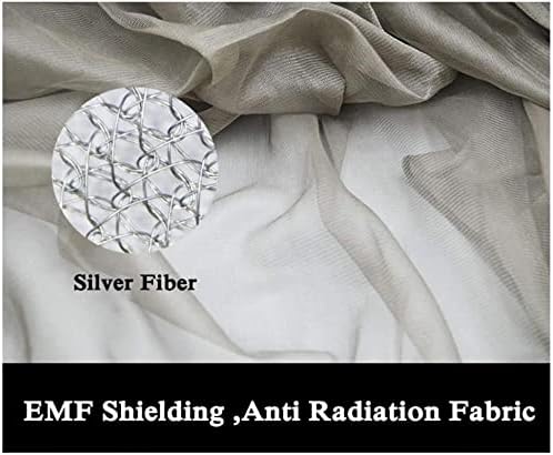 Kfjzgzz srebrni vlakno provodljivo / RFID zaštitni materijal EMF / EMI / RF materijal za blokiranje gaze