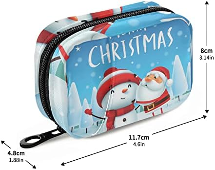 Božićni santa Claus Snowman tablet torbe za tabletu Organizator tablice sa patentnim zatvaračem Vitamin