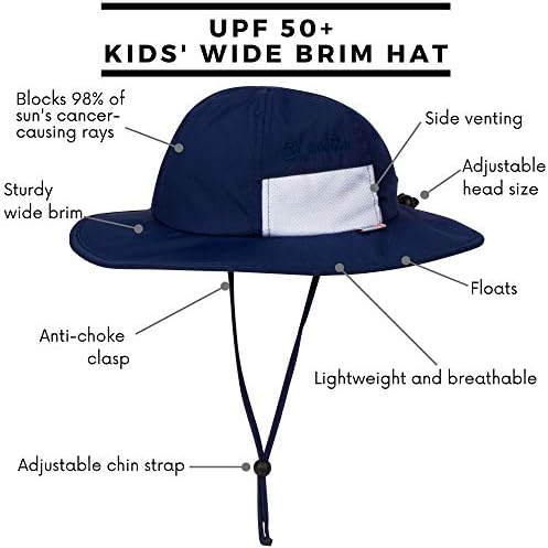 Swimzip Kid's Sun Hat - Široki podružnica UPF 50+ zaštitni šešir za bebu, mališaj, djecu