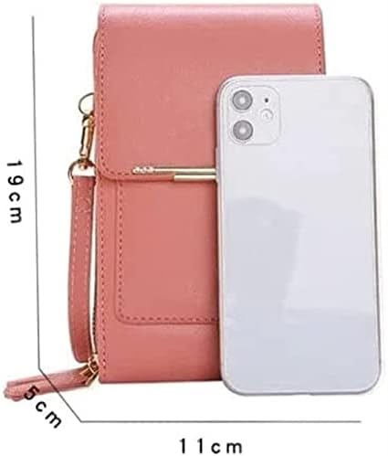 Torba protiv krađe, 2023 modni ekran na dodir mali križni torbica za mobitel za žene RFID Blokiranje PU kožnih križnih torbi