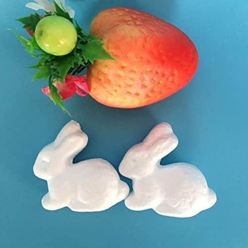 Artibetter Rabbit Toys Bunny Toy Uskrs 30pcs Dekorativni pjena zečji modeli Nedovršeni DIY životinjski ukrasni